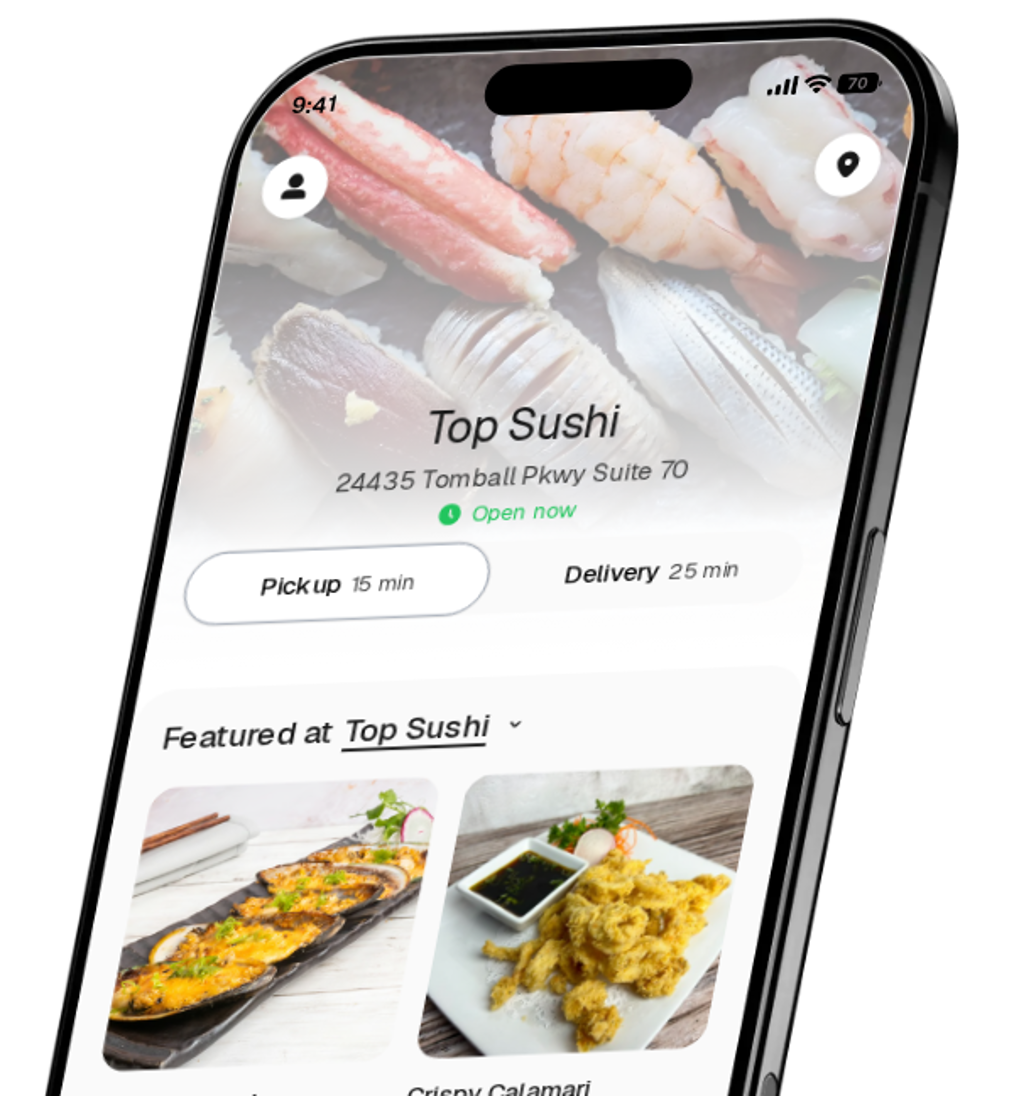 Top Sushi app preview